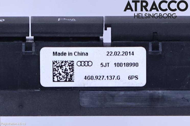 Audi A6/S6 4G 11-18 Strömställare Multifunktion