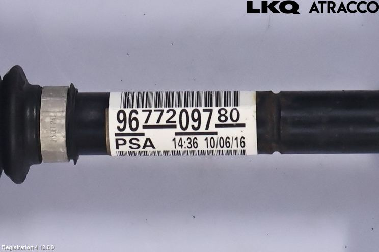 Peugeot 2008 13-20 Drivaxel Fram Vänster