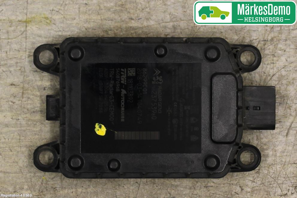 Peugeot 308 14-21 Sensor Adaptiv Farthållare