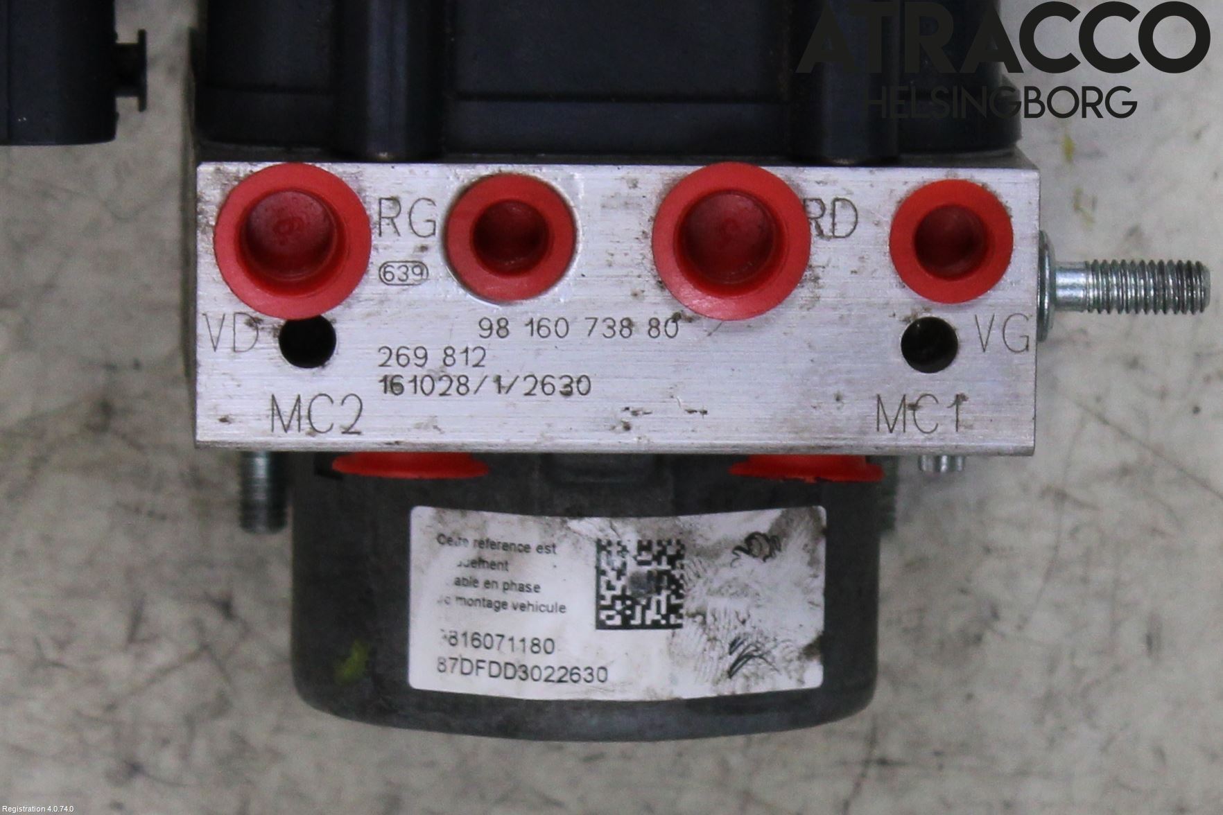 Peugeot 308 14-21 Abs Hydraulaggregat