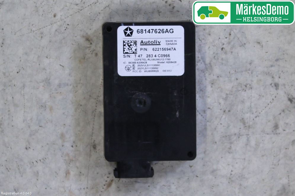 Jeep CHEROKEE Sensor Aktivt Kollisionsskydd