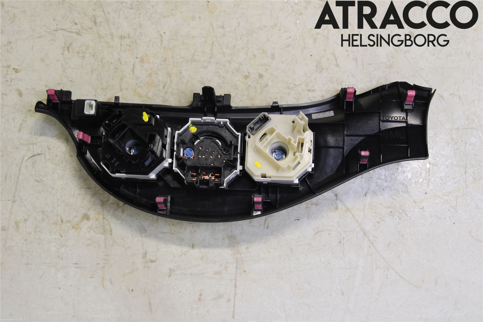 Toyota YARIS XP130 12-14 Värmereglage