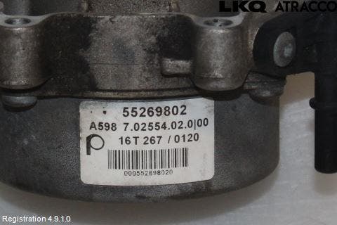 Alfa GIULIETTA Vakuumpump