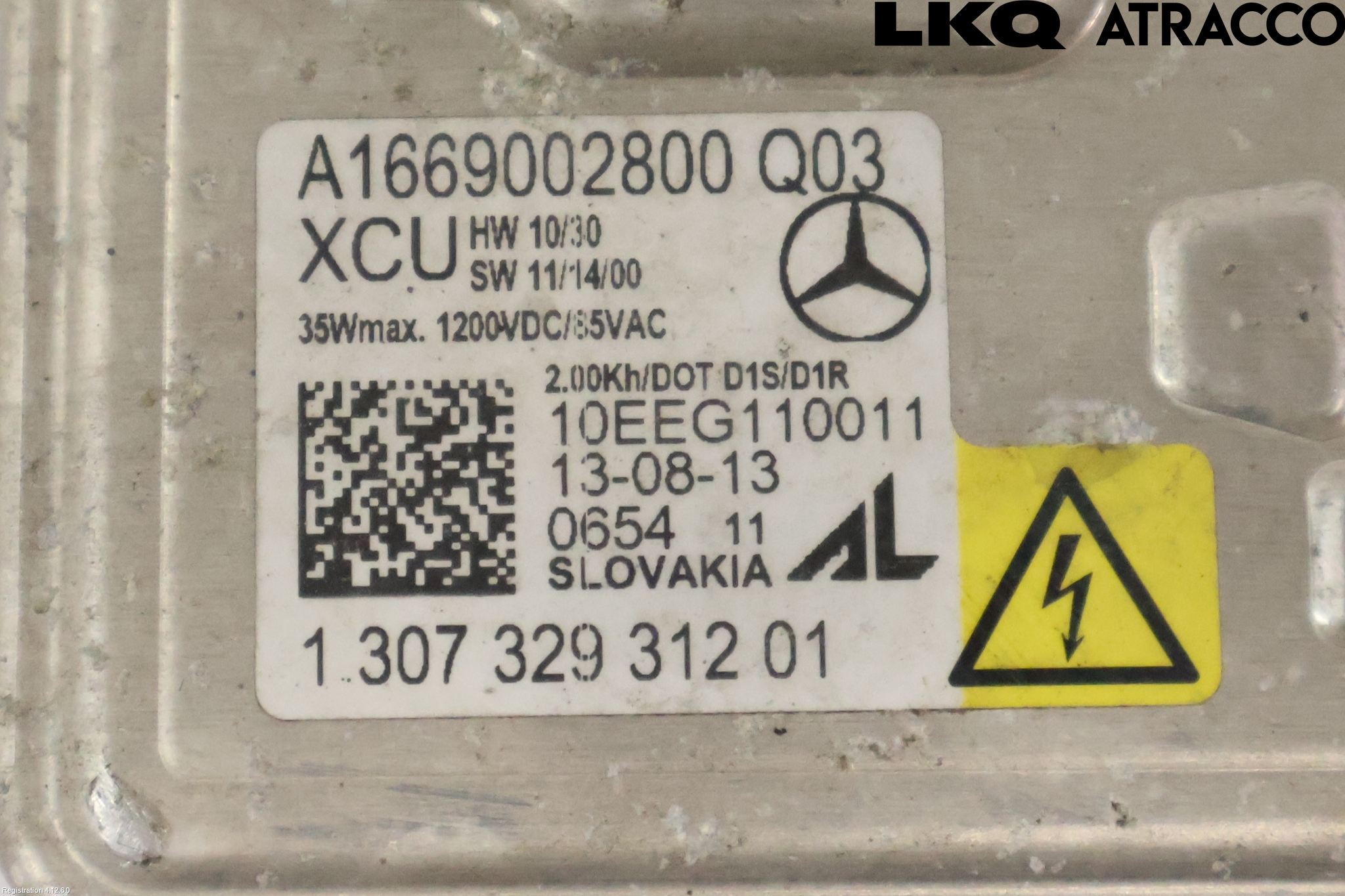 Mercedes-Benz MB A-KLASS (W176) 13-18 Styrenhet Strålkastare