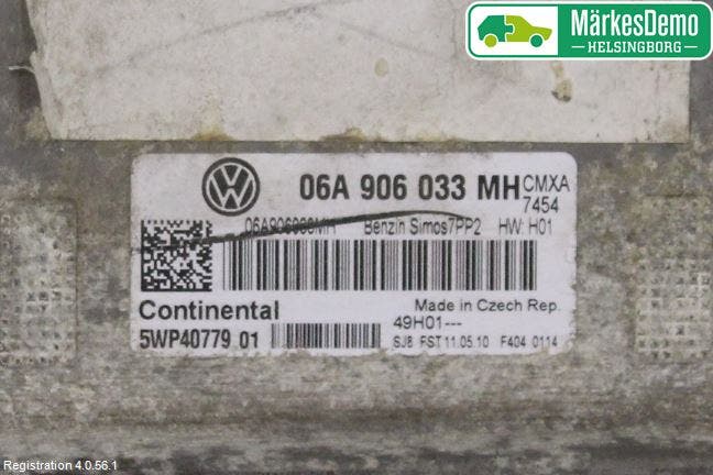 Volkswagen VW GOLF VI 09-13 Styrenhet Insprut Bensin