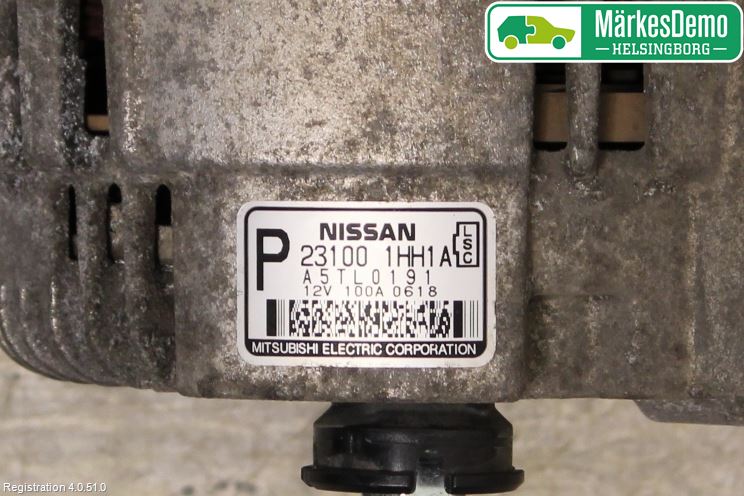 Nissan MICRA 11-16 Generator