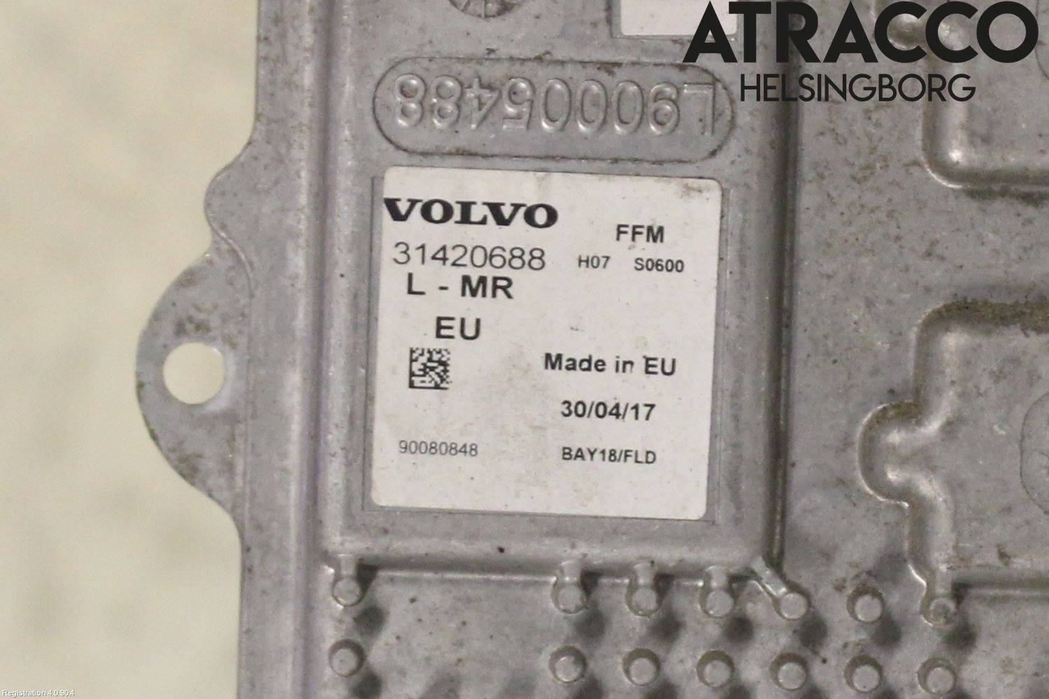 Volvo V90 17->> Styrenhet Strålkastare