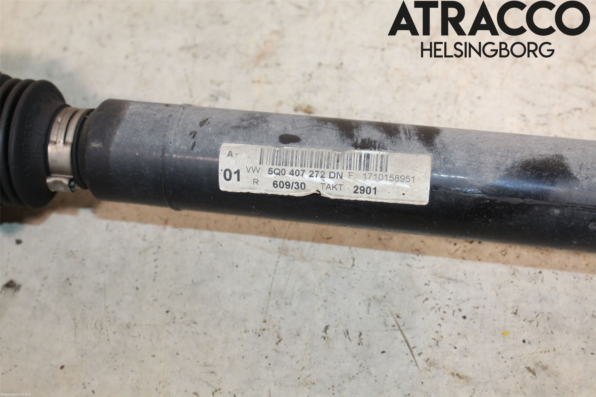 Volkswagen VW GOLF / E-GOLF VII 13-20 Drivaxel Fram Höger