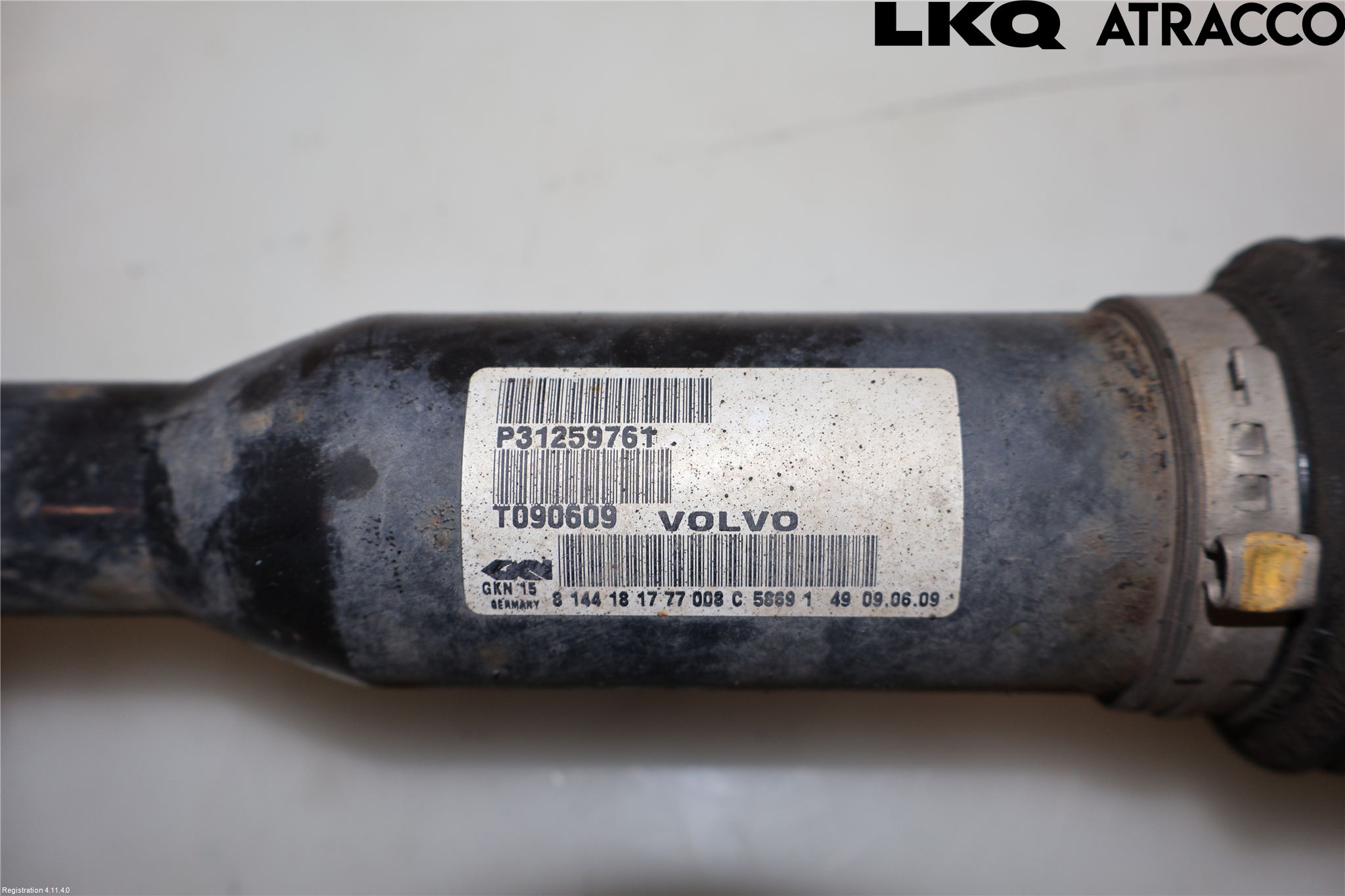 Volvo S60 05-10 Drivaxel Fram Vänster