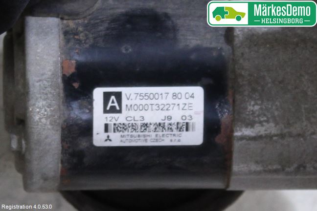 Citroen C3 PICASSO Startmotor