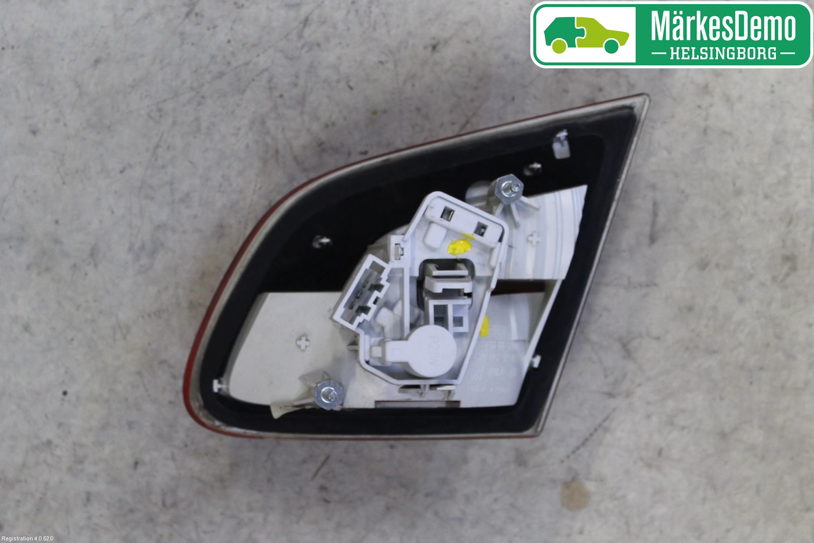 Skoda SUPERB 09-15 Bakljus Lucka Vä