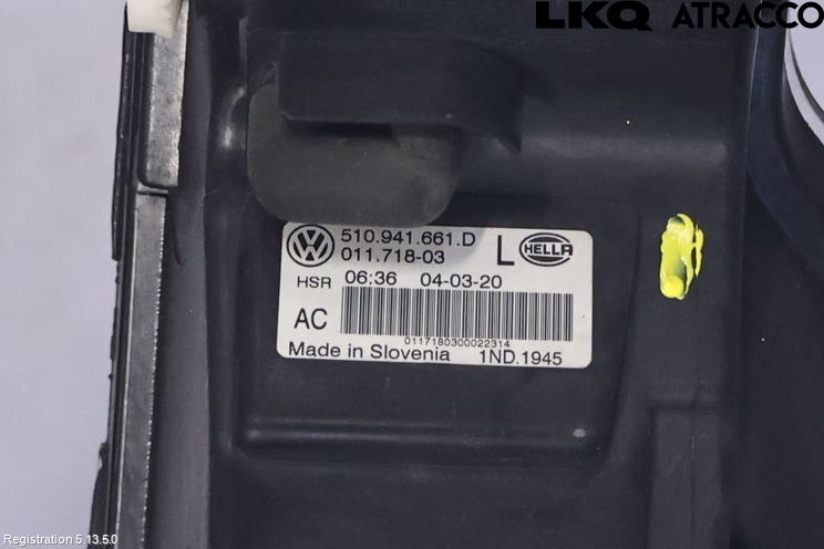 Volkswagen VW GOLF / E-GOLF VII 13-20 Dimljus-Varselljus Fram