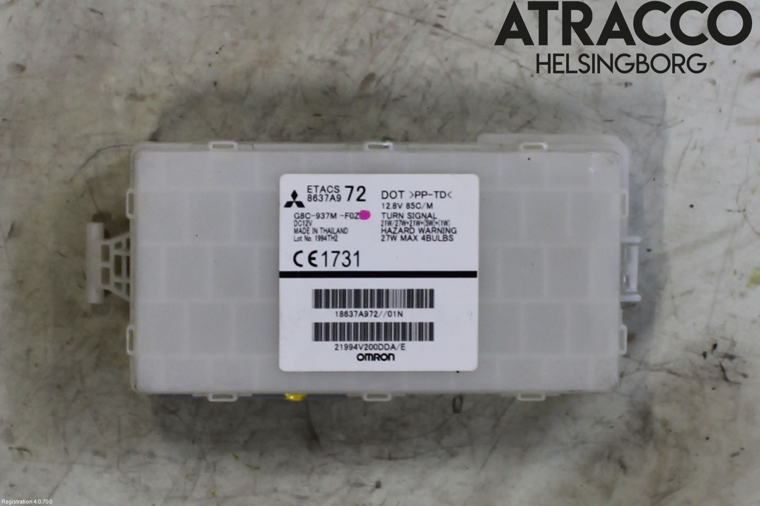 Mitsubishi SPACE STAR 13- Styrenhet Övrigt