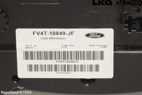 Ford KUGA 13-16 Instrument Komb