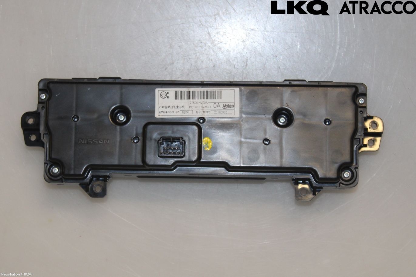 Nissan QASHQAI 17-21 Ac Styrenhet Ac Manöveren