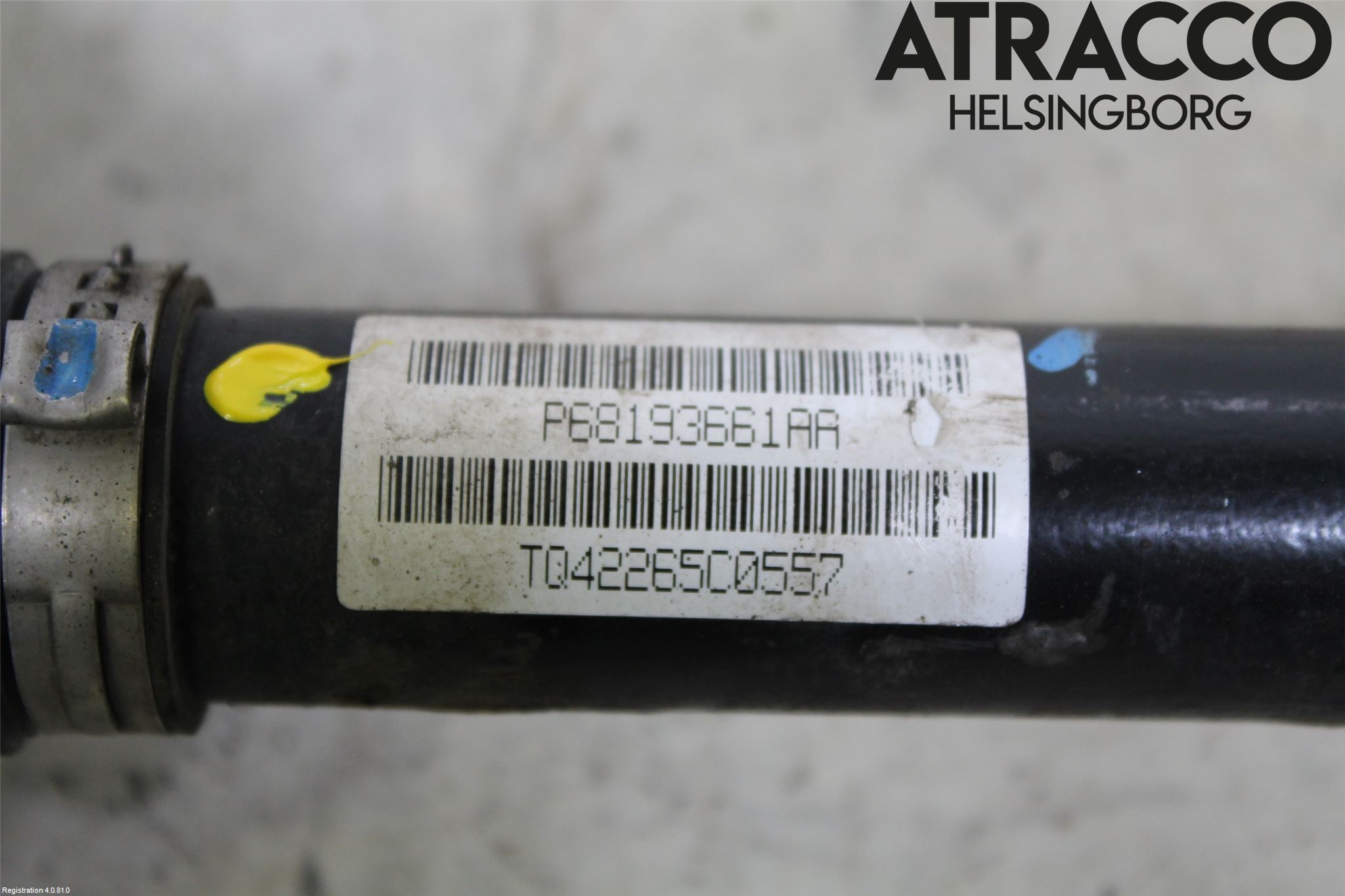 Jeep GRAND CHEROKEE 10-20 Drivaxel Fram Vänster