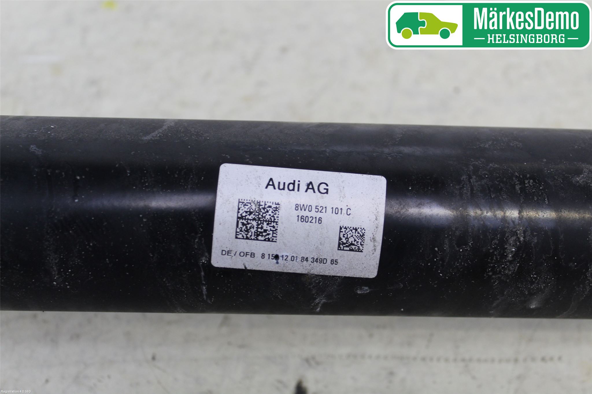 Audi A4/S4 B9 16-19 Mellanaxel Komp