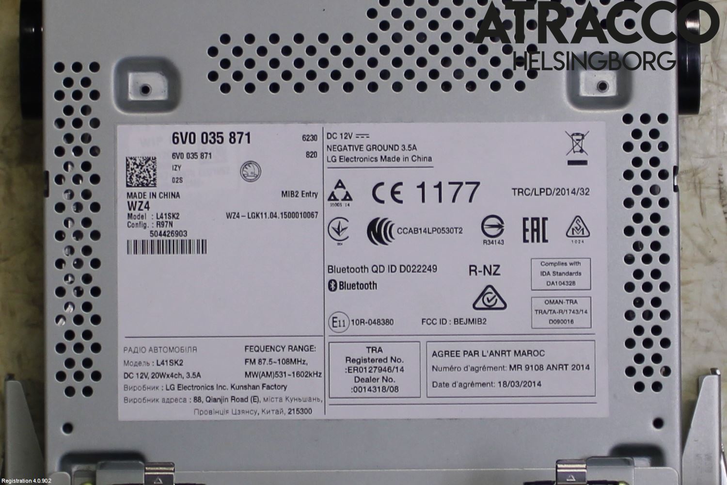 Skoda FABIA 15-21 Cd Radio - Multimediapanel