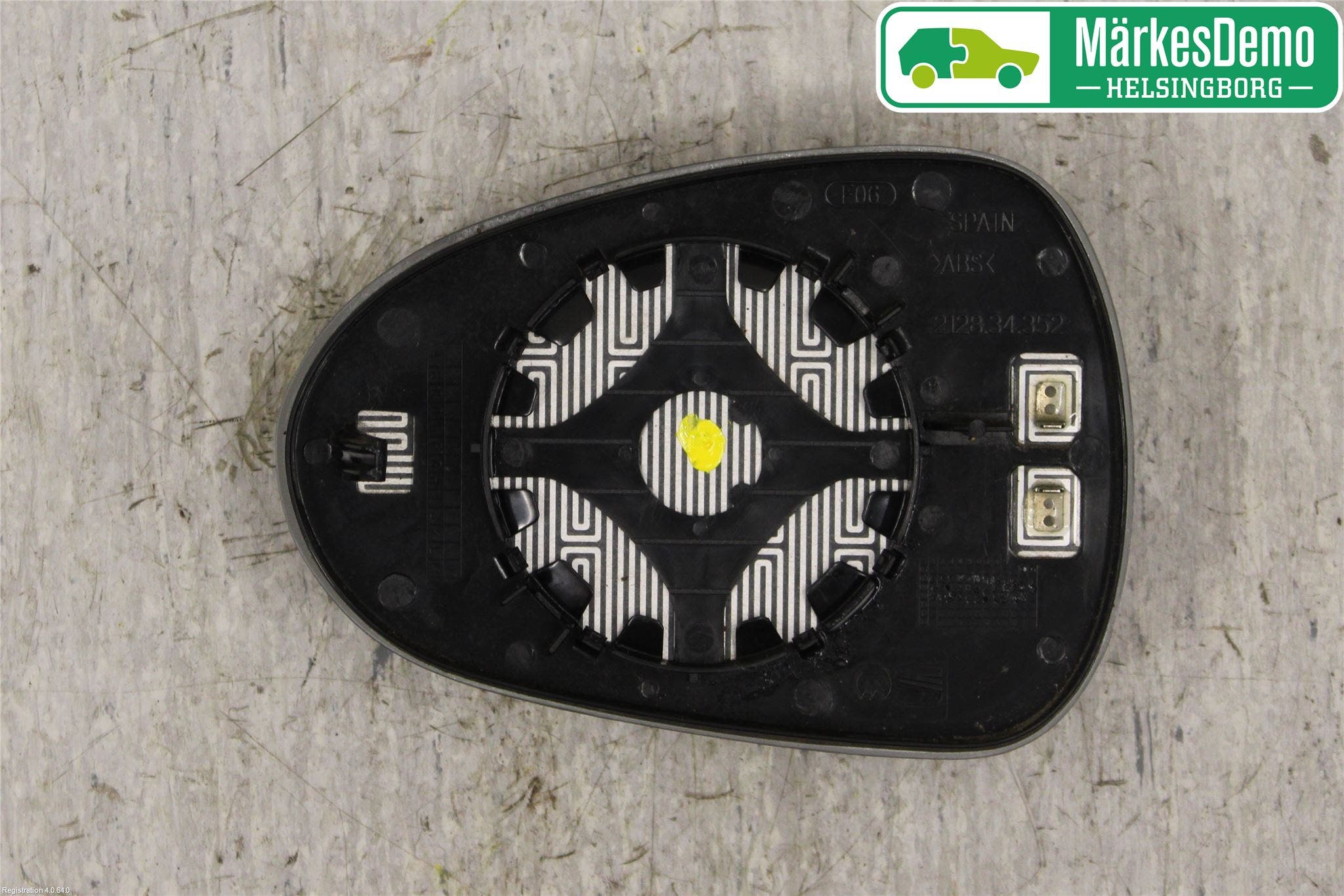 Seat LEON 06-12 Spegelglas Hö