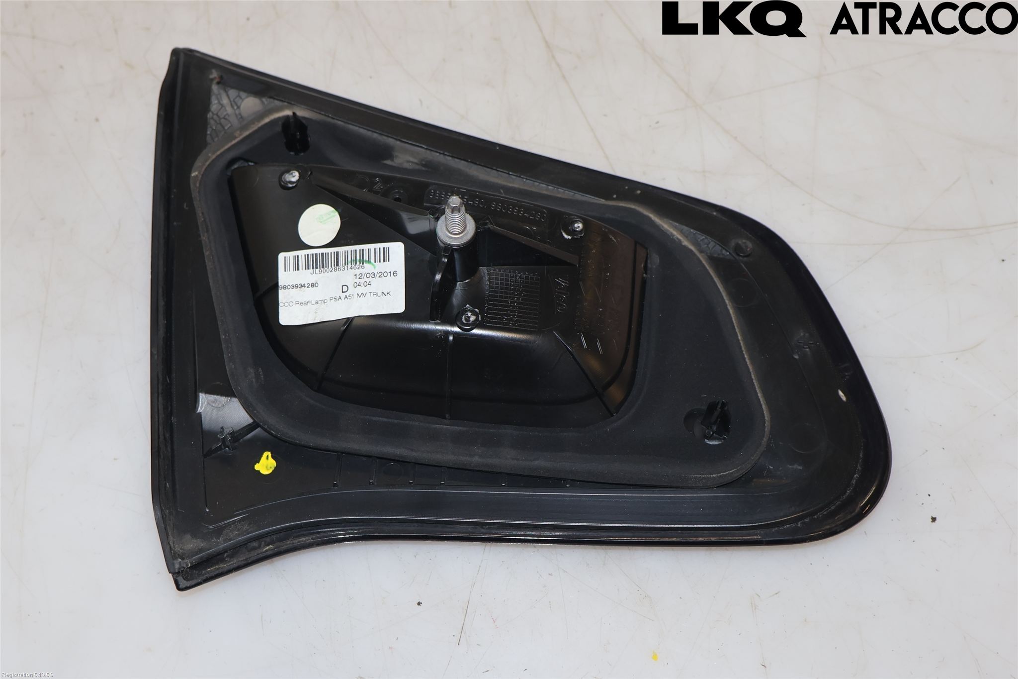 Citroen C3 10-17 Bakljus Lucka Hö