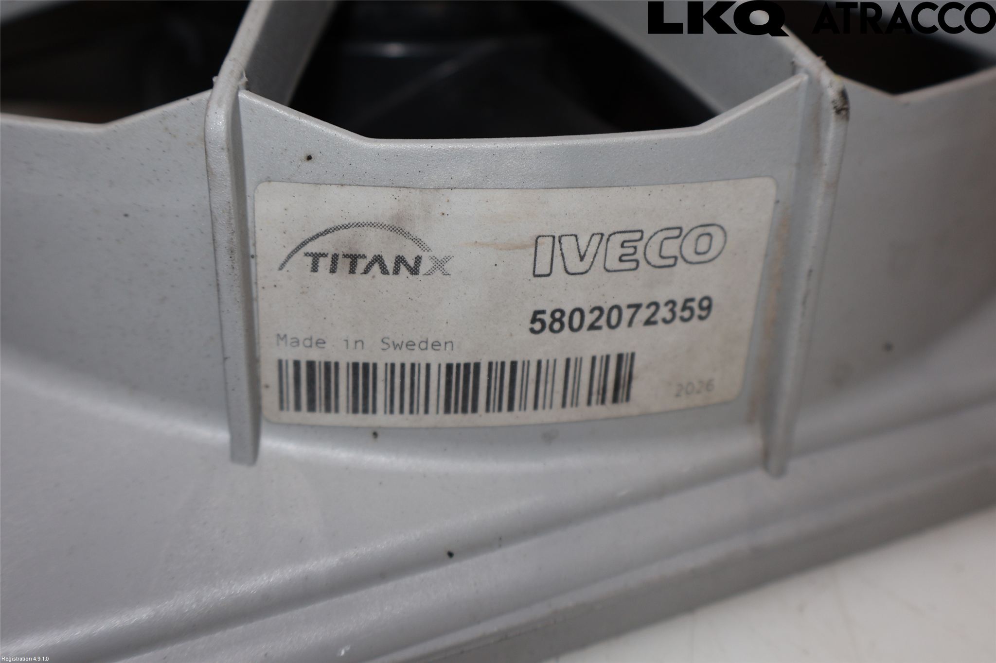 Iveco DAILY 14->> Kylfläkt El