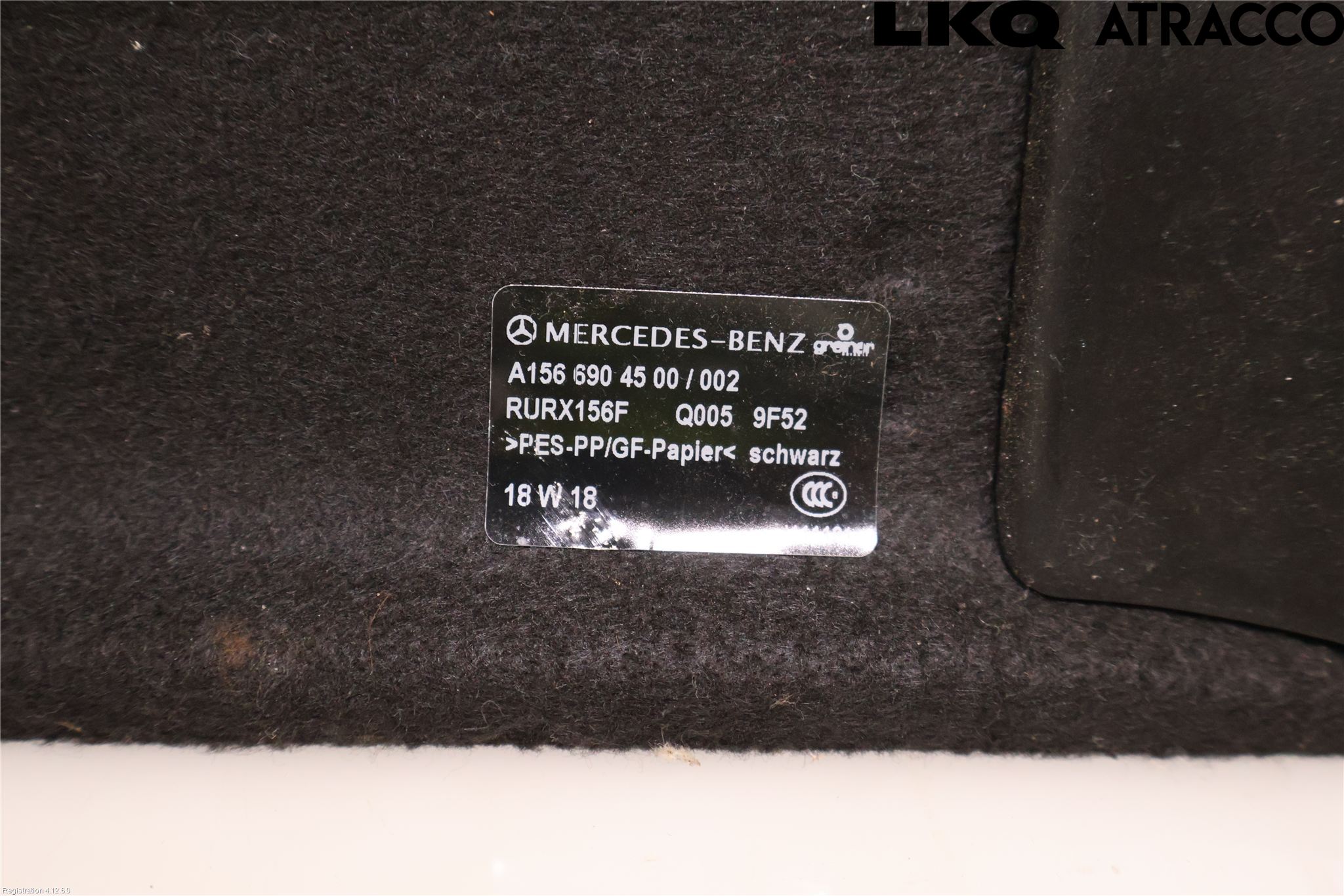 Mercedes-Benz MB GLA-KLASS (X156) 13-20 Hatthylla