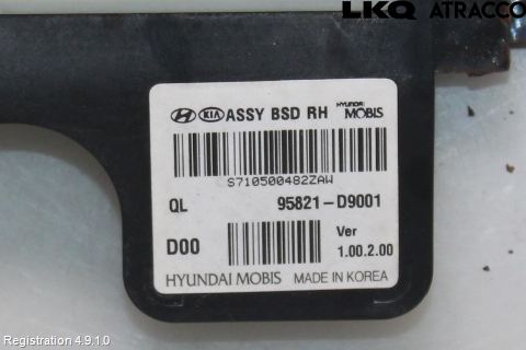 Kia SPORTAGE (QL) 16-21 Sensor Aktivt Kollisionsskydd