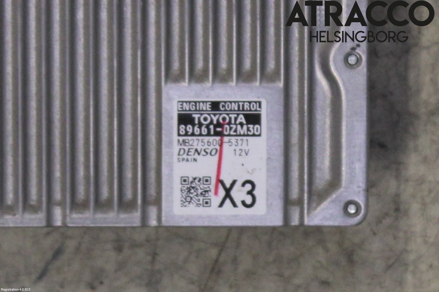 Toyota AURIS 13-19 Styrenhet Insprut Bensin