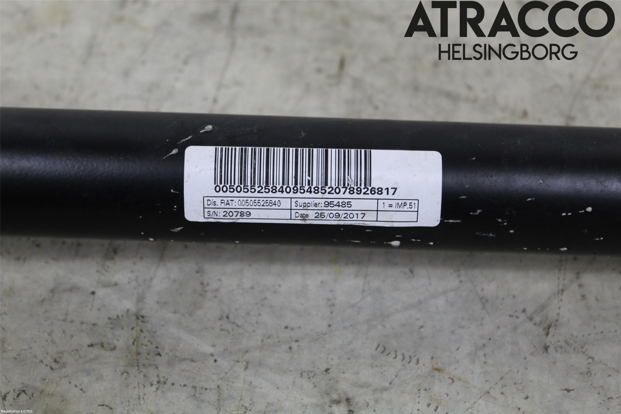 Alfa STELVIO 17- Stötdämpare Bak