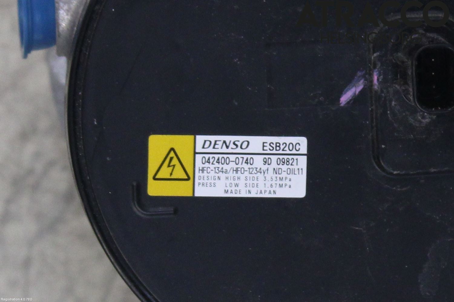 Toyota YARIS XP21 20- Ac Kompressor