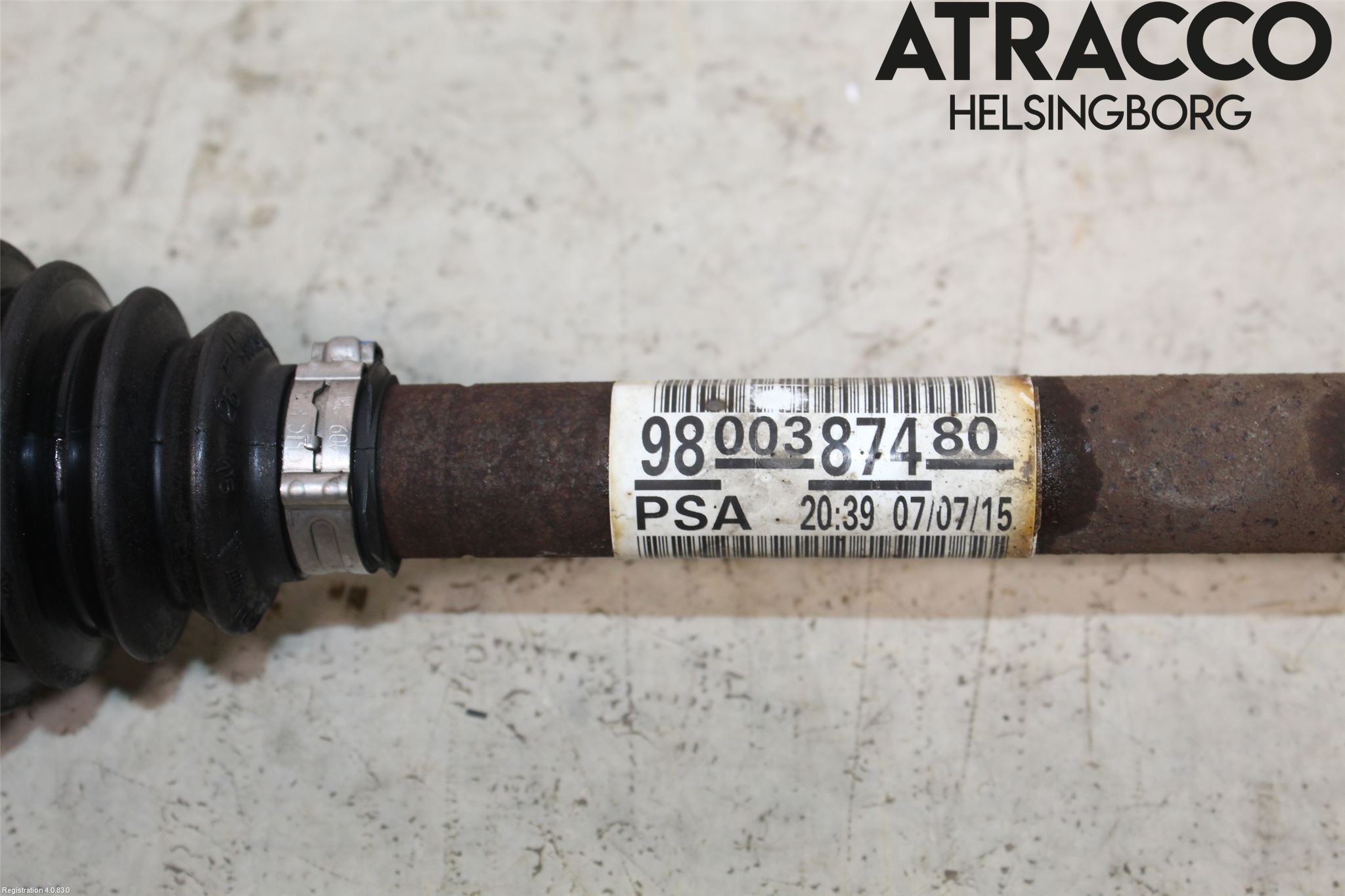 Peugeot 2008 13-20 Drivaxel Fram Höger