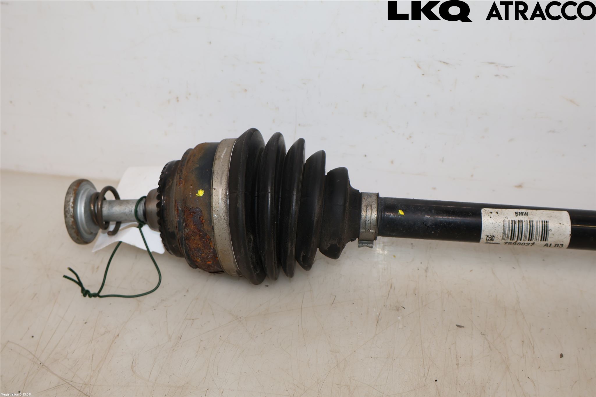 BMW X3 F25 10-17 Drivaxel Fram Vänster