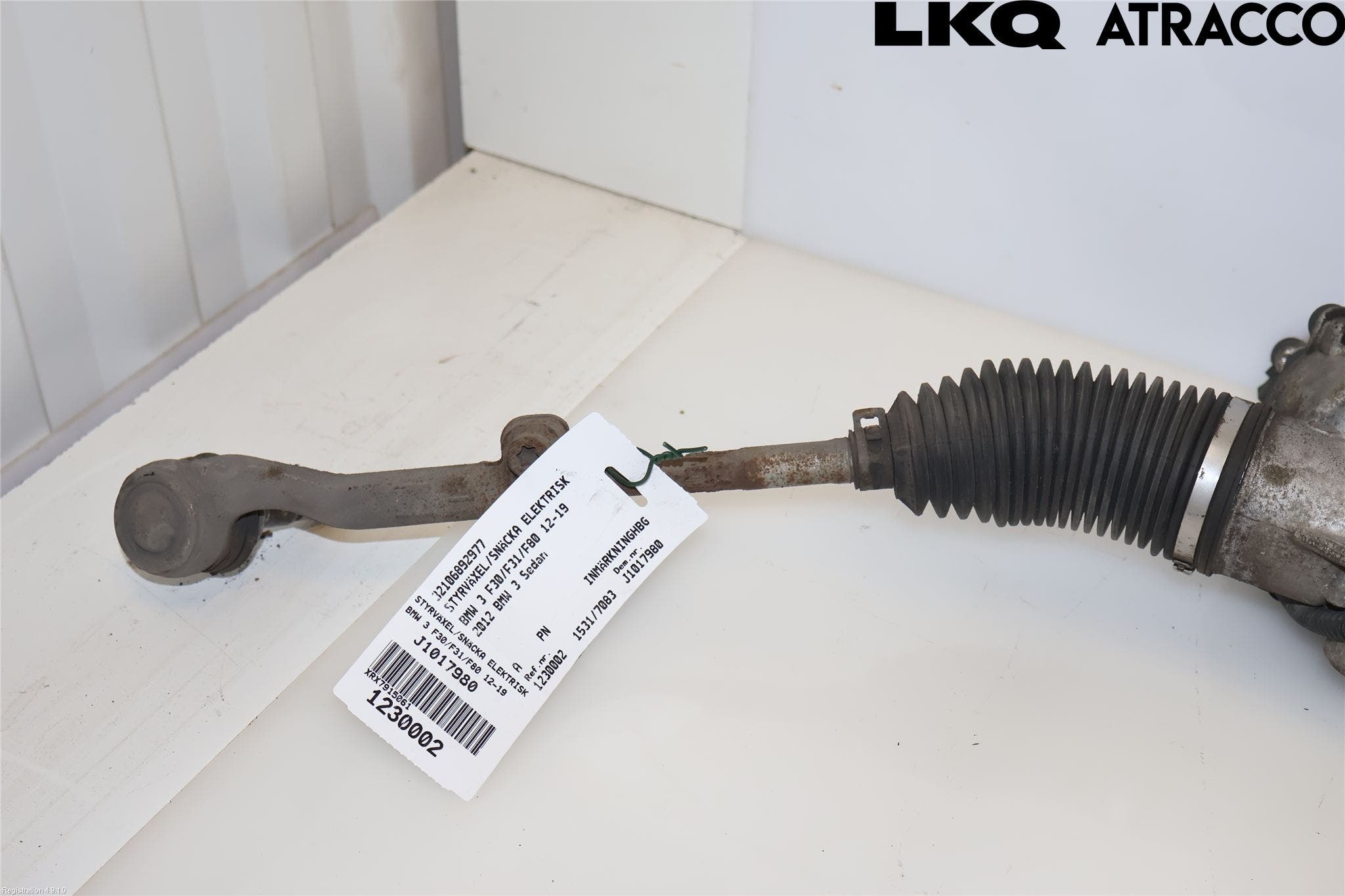 BMW 3 F30/F31/F80 12-19 Styrväxel-Snäcka Elektrisk