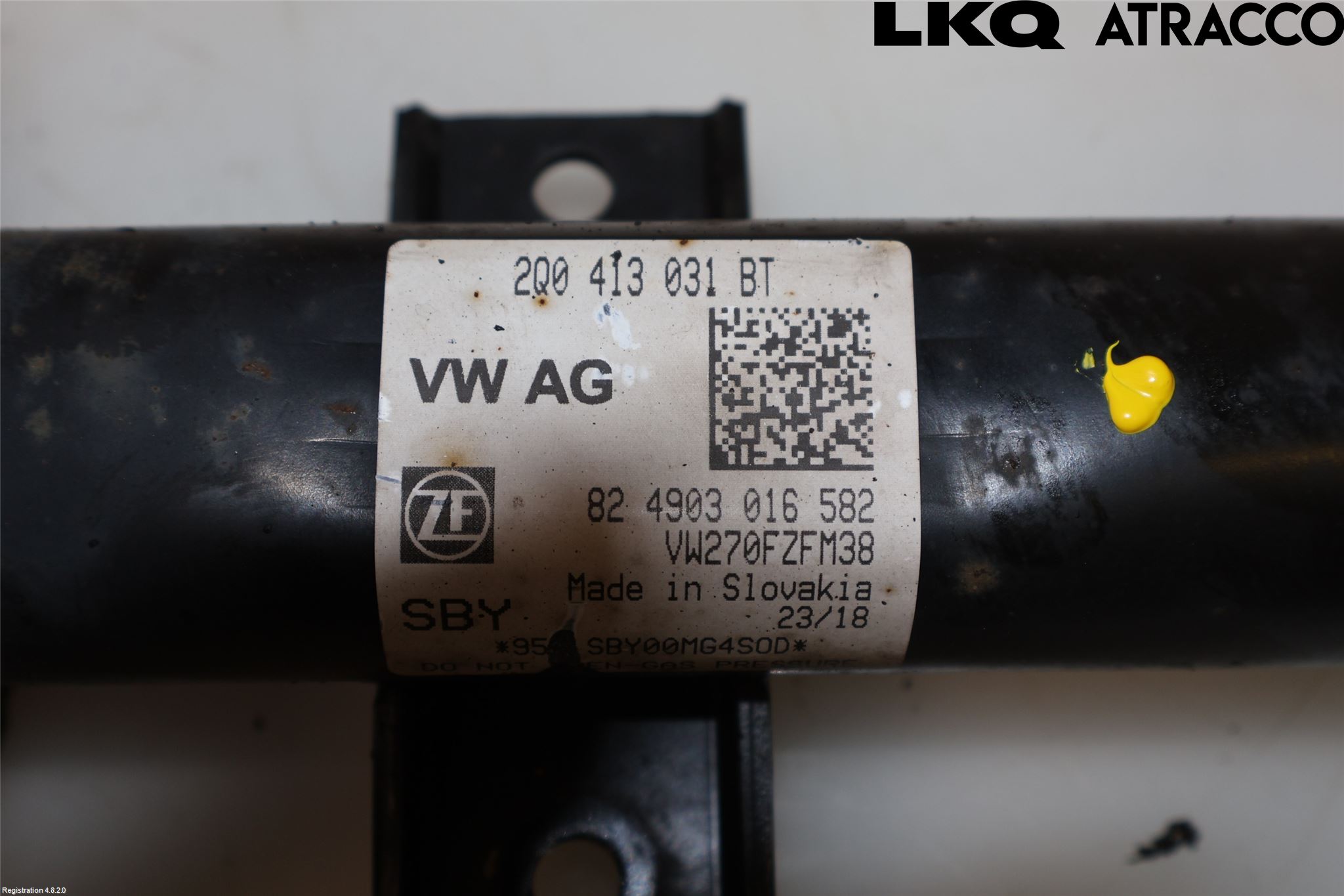 Volkswagen VW POLO VI 18->> Fjäderben Fram Vänster