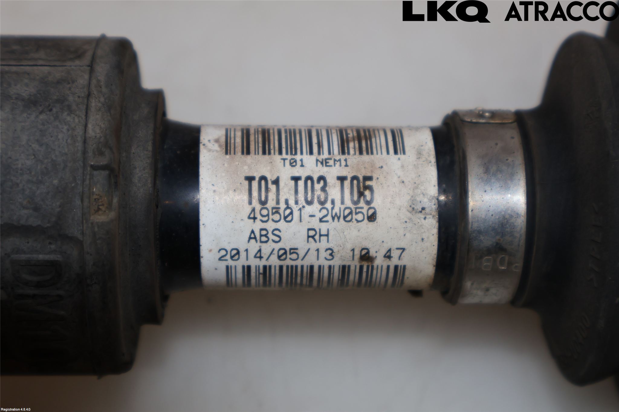 Hyundai SANTA FE 13-18 Drivaxel Fram Höger