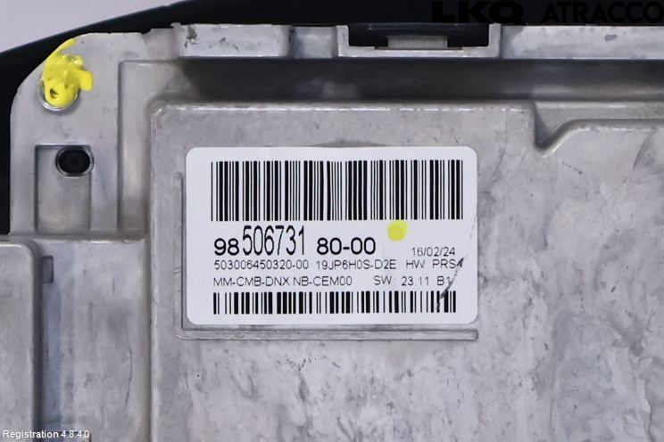 Peugeot 3008 17-24 Instrument Komb