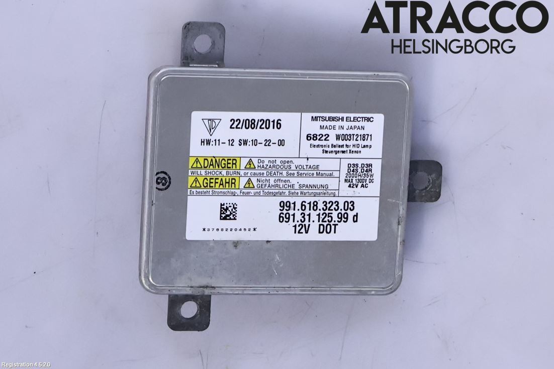 Porsche MACAN/EV 14- Styrenhet Strålkastare