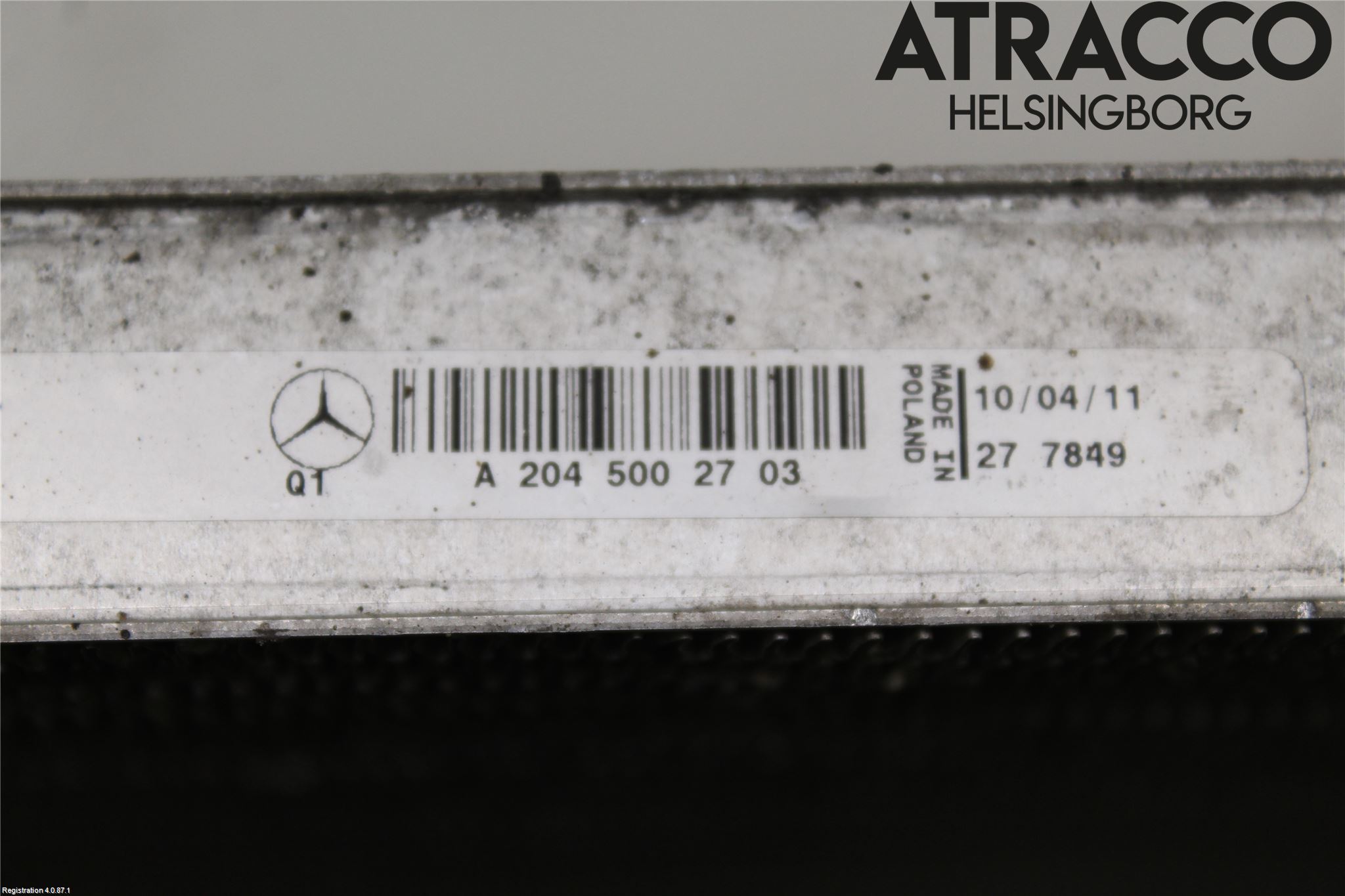 Mercedes-Benz MB E-KLASS (W212) 09-16 Kylare Man