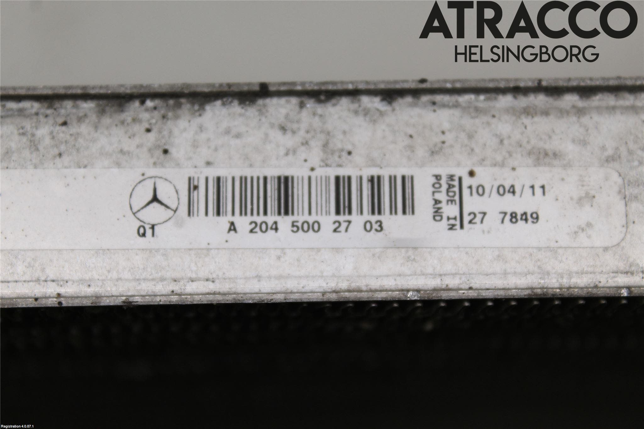 Mercedes-Benz MB E-KLASS (W212) 09-16 Kylare Man