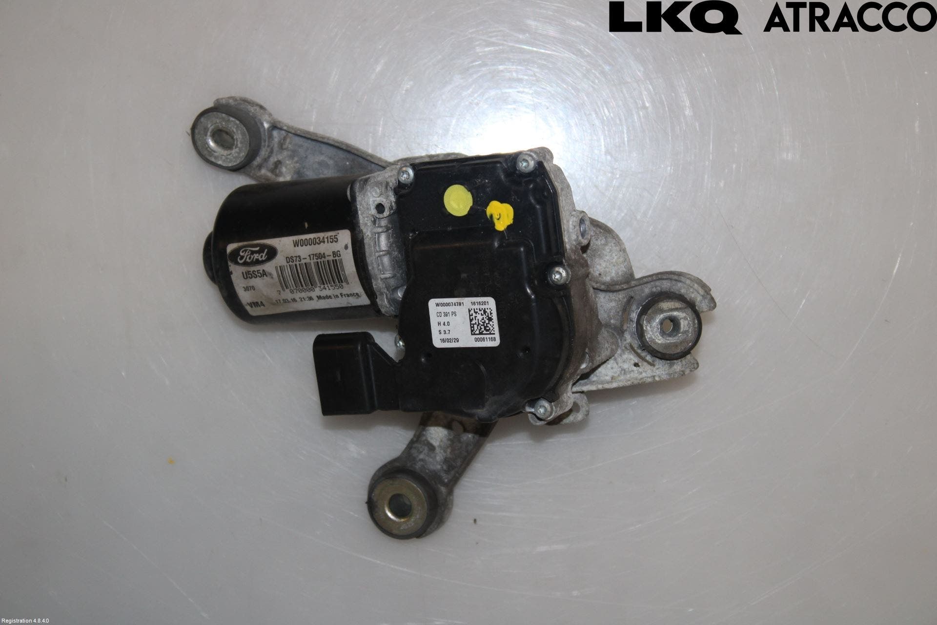 Ford MONDEO 15-22 Torkarmotor Vindruta