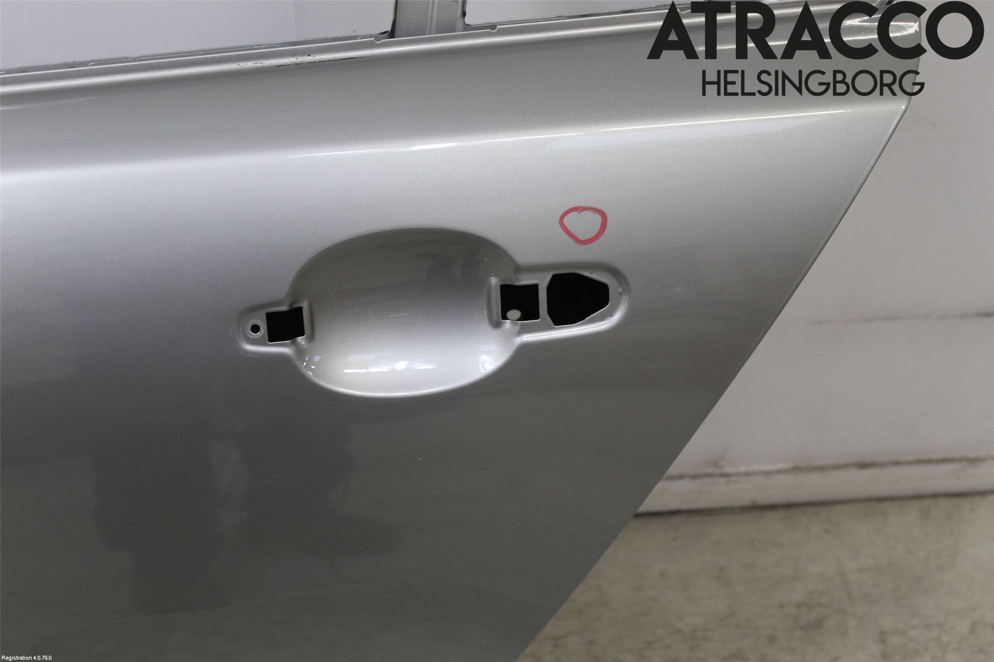 Jaguar XF 08-15 Dörr Bak Vänster