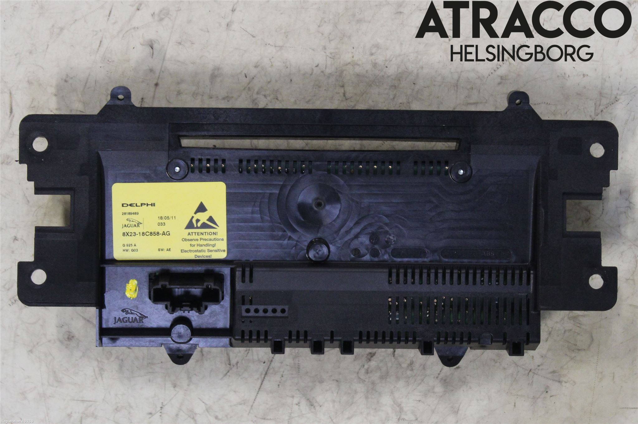 Jaguar XF 08-15 Ac Styrenhet Ac Manöveren