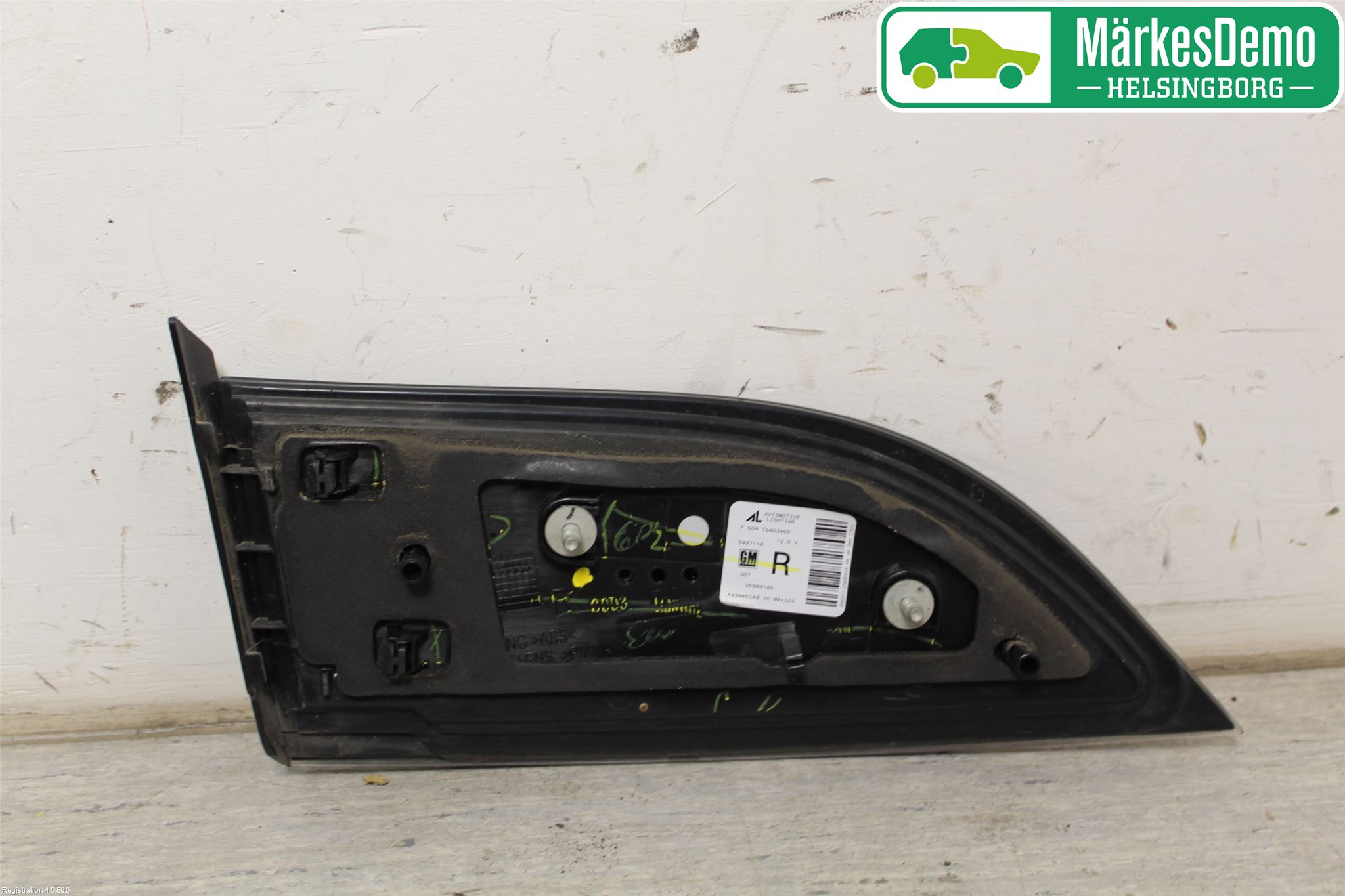 Övriga CHEVROLET VOLT Bakljus Lucka Hö