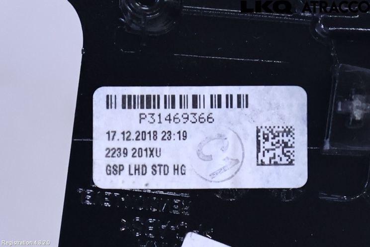 Volvo V60 19- Inredning Sarg Växelspak
