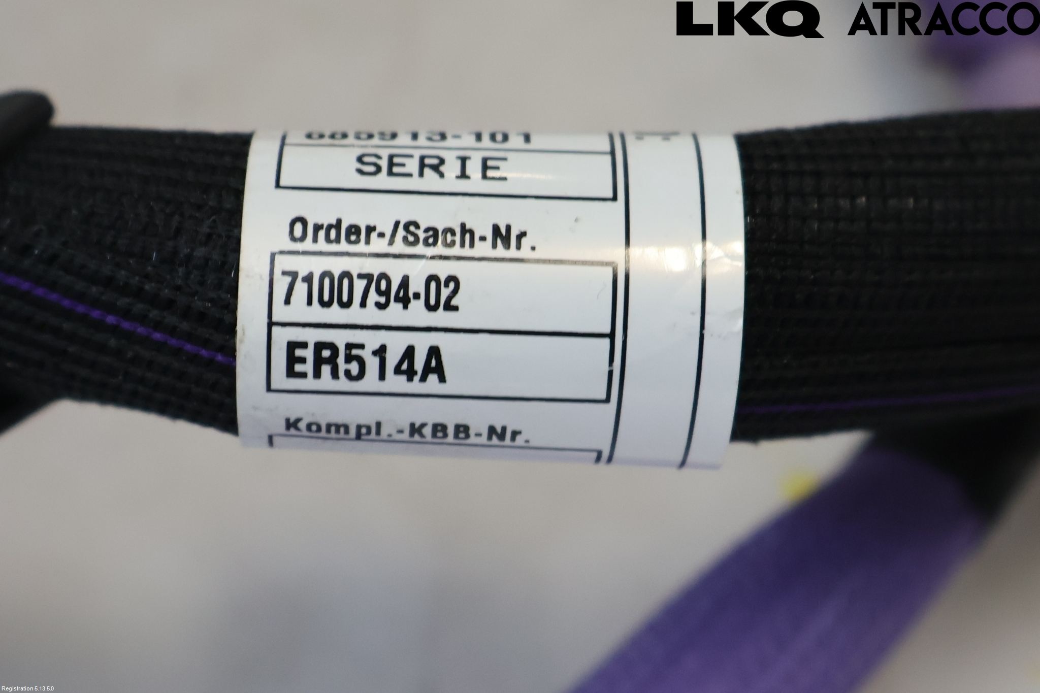 BMW X5 G05 18- Batterikabel