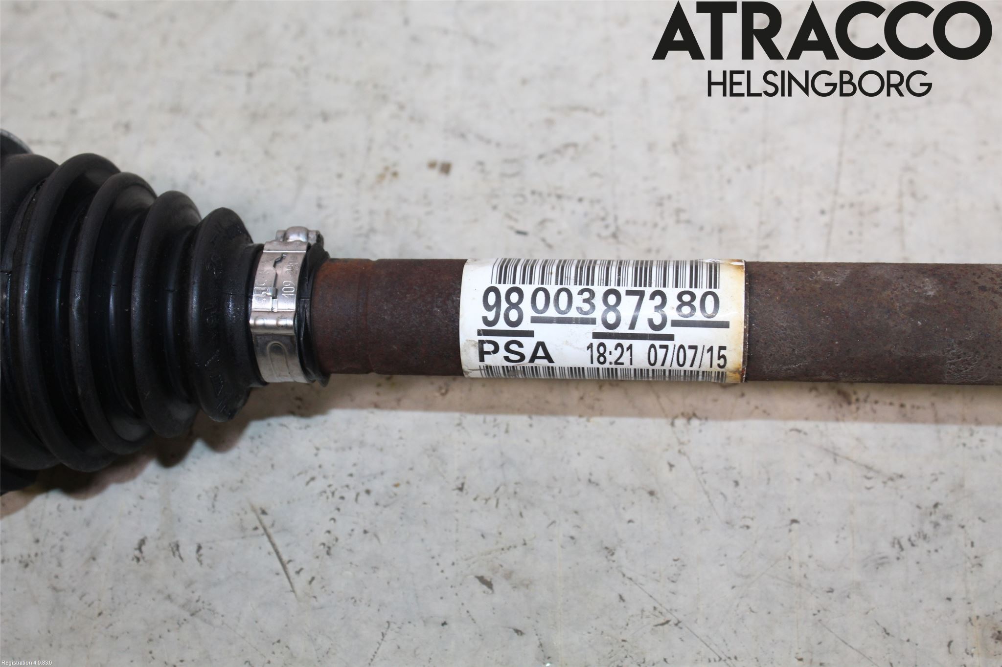 Peugeot 2008 13-20 Drivaxel Fram Vänster