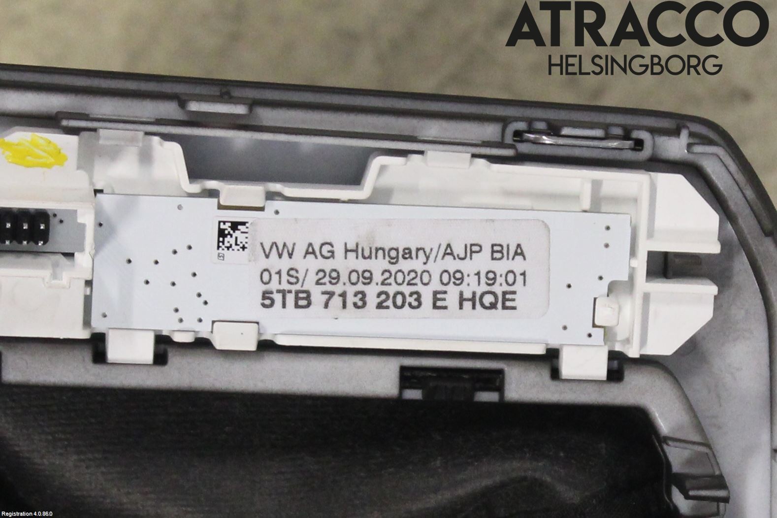 Volkswagen VW TOURAN 16- Växelspak