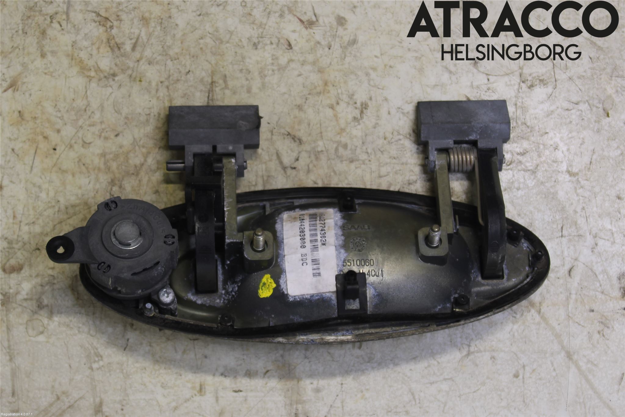 Saab 9-5     06-10 Dörrhandtag Yttre Vä