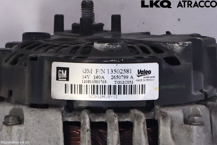 Opel INSIGNIA 09-16 Generator