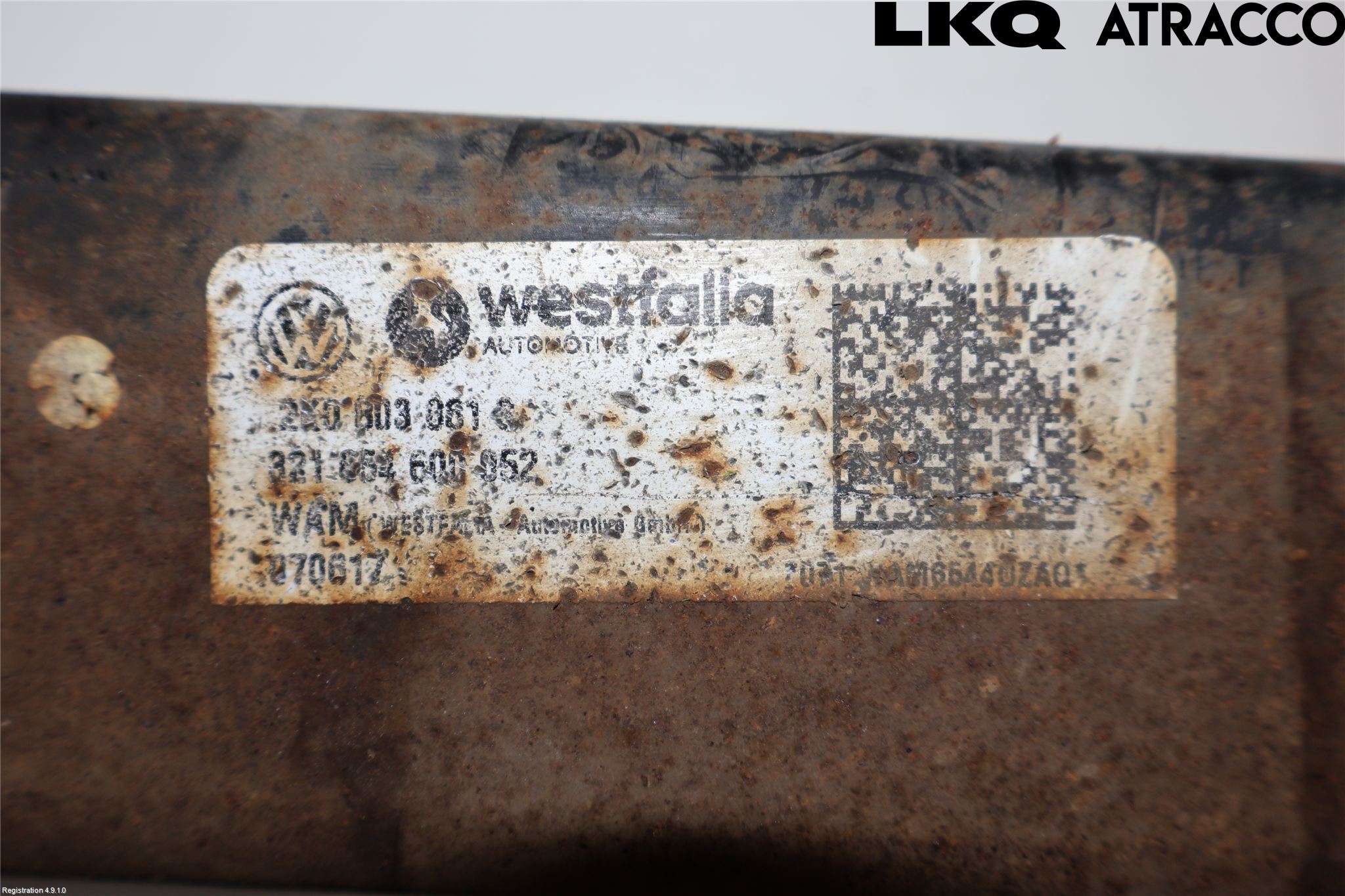 Volkswagen VW CADDY 16-20 Dragkrok